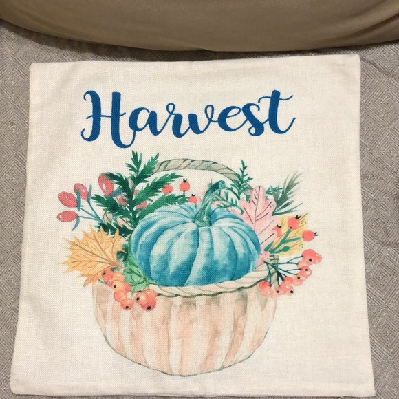 Fall Themed Pillow Cover - Picture 9 of 10